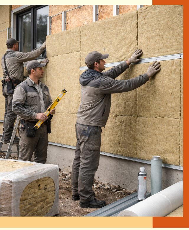 Утепление дома из SIP панелей в Сегеже от 6451 руб./м² под ключ | ТепломастерСгж