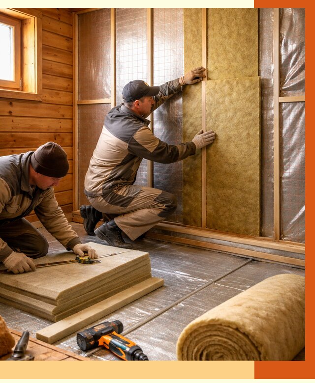 Утепление бани изнутри в Сегеже под ключ от 4370 руб./м² | ТепломастерСгж