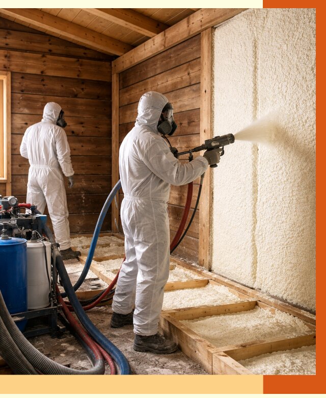 Утепление бани ппу в Сегеже под ключ от 4370 руб./м2 | ТепломастерСгж - напыление и монтаж ппу