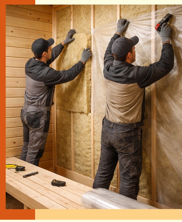 Профессиональное утепление сауны в Сегеже с гарантиями качества