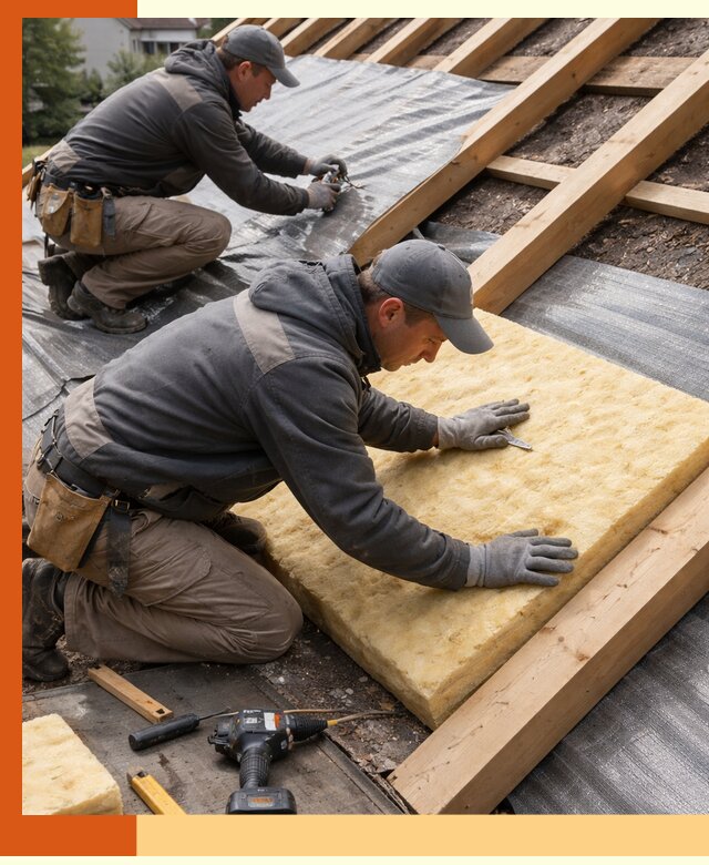 Профессиональное утепление крыши в Сегеже качественно и надежно