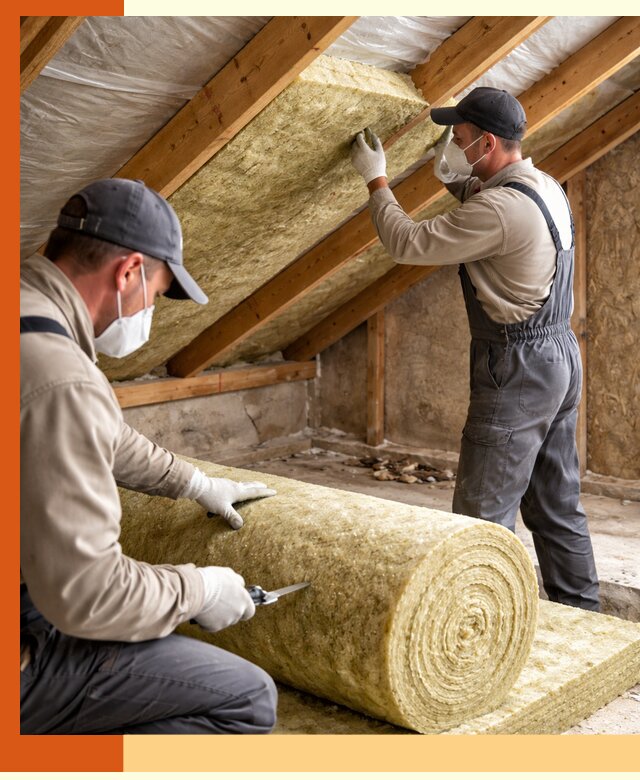 Утепление чердака минватой быстро и качественно в Сегеже