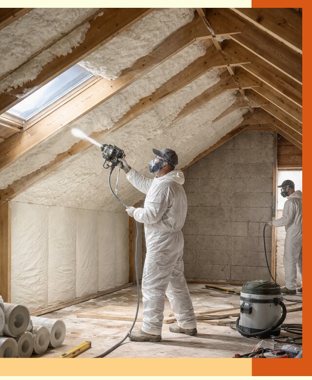 Утепление мансарды ППУ в Сегеже от 2861 руб./м² — заказать под ключ | ТепломастерСгж