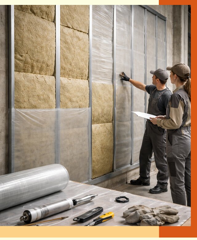 Утепление склада химсырья в Сегеже от 4682 руб. под ключ | ТепломастерСгж