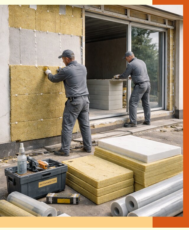 Утепление торгового павильона в Сегеже от 15087 руб./м² под ключ | ТепломастерСгж