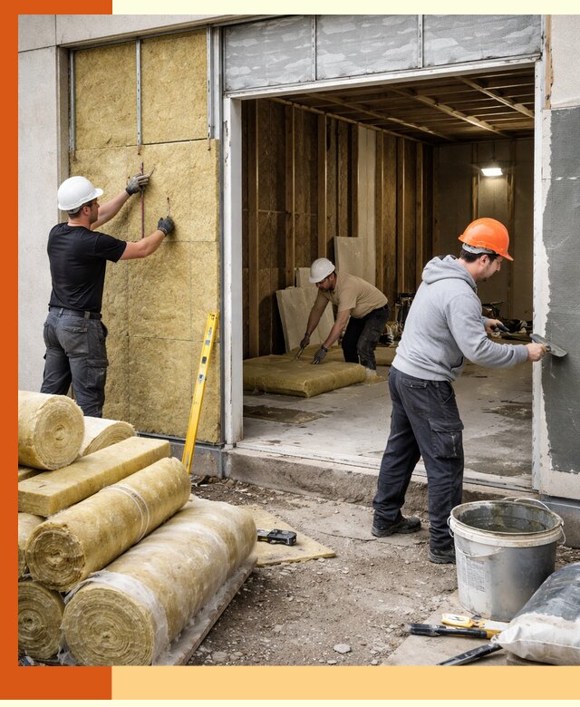 Утепление торгового павильона в Сегеже — качественно и энергоэффективно