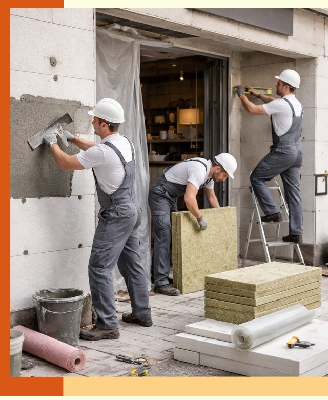 Утепление кафе в Сегеже: профессиональная теплоизоляция и монтаж