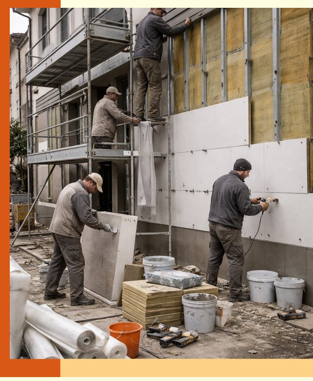 Утепление гостиницы под ключ в Сегеже с гарантией качества