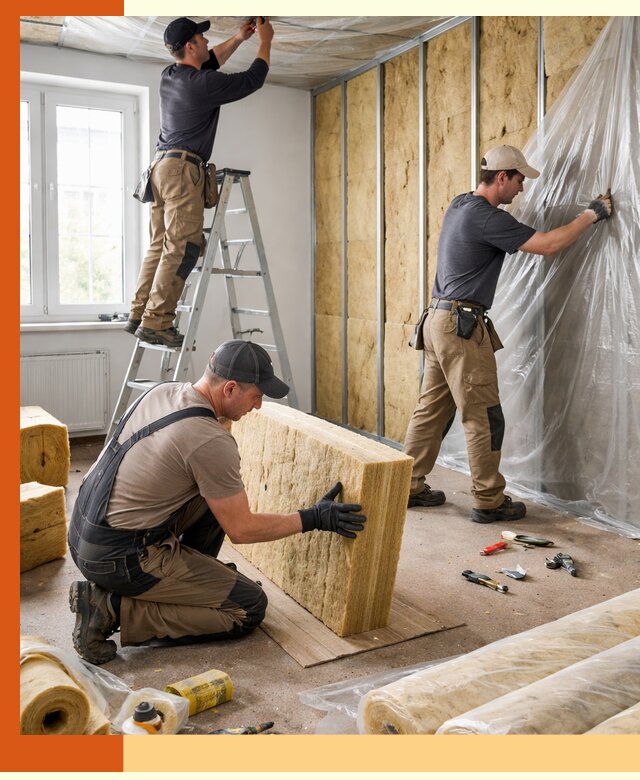 Утепление офисных помещений под ключ в Сегеже