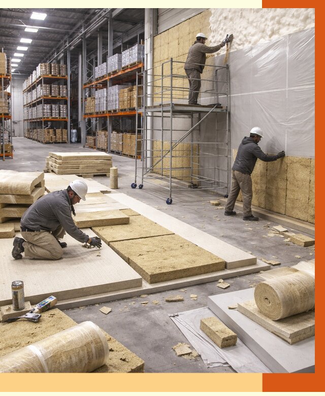 Утепление складского терминала в Сегеже от 7804 руб./м² под ключ | ТепломастерСгж