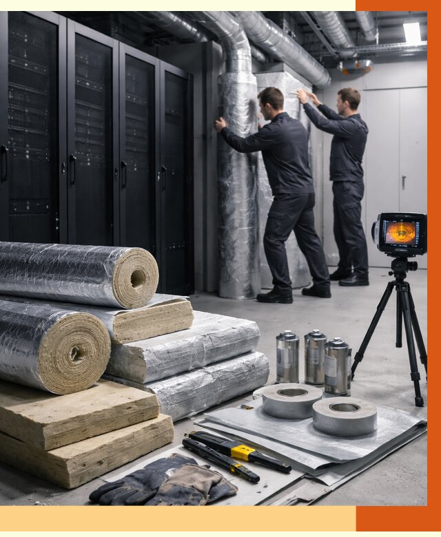 Утепление серверной в Сегеже от 8844 руб./м² — комплексно под ключ | ТепломастерСгж