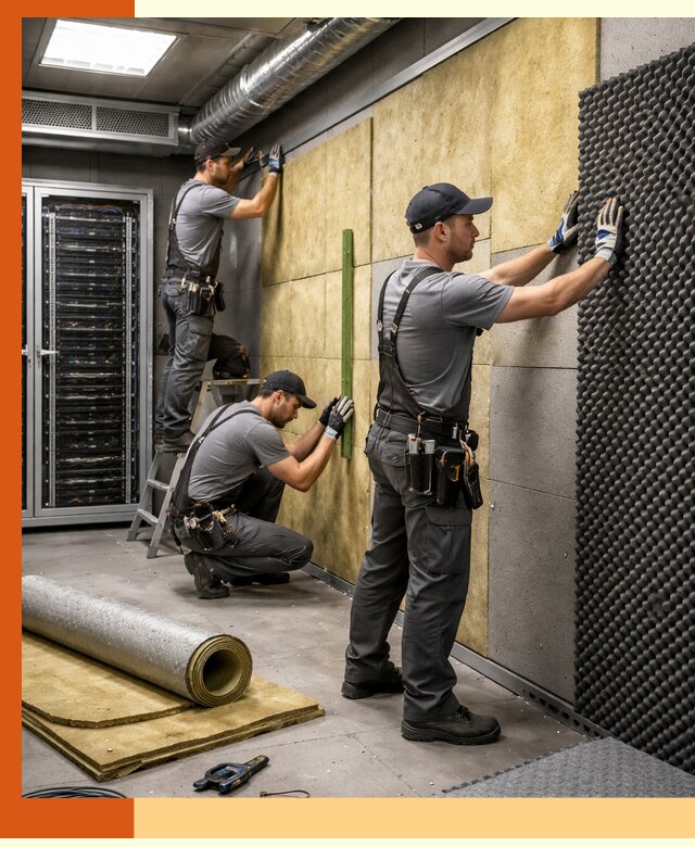 Утепление серверной комнаты профессионально в Сегеже