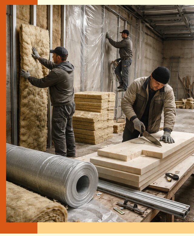 Утепление торгового склада в Сегеже с энергоэффективными решениями