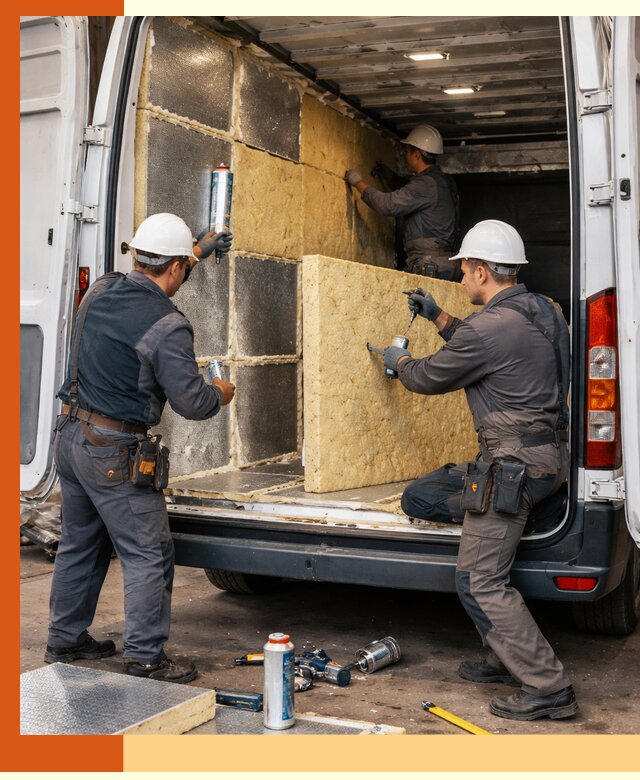 Утепление фургона-рефрижератора в Сегеже для сохранения температуры