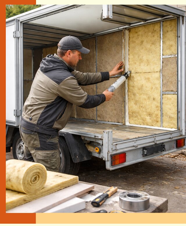 Профессиональное утепление прицепа в Сегеже для любых условий