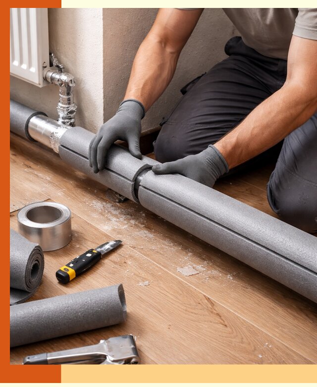 Утепление труб отопления в Сегеже: теплоизоляция и защита сети