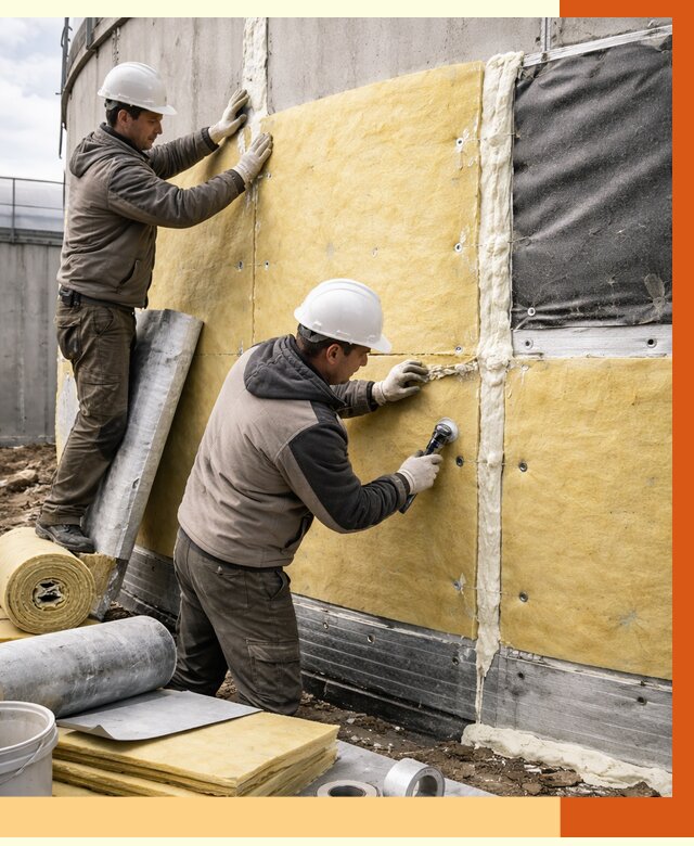 Утепление резервуара в Сегеже от 28614 руб/м2 — монтаж ППУ и комплекс под ключ | ТепломастерСгж