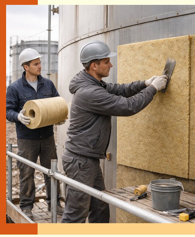 Профессиональное утепление резервуара и теплоизоляция в Сегеже