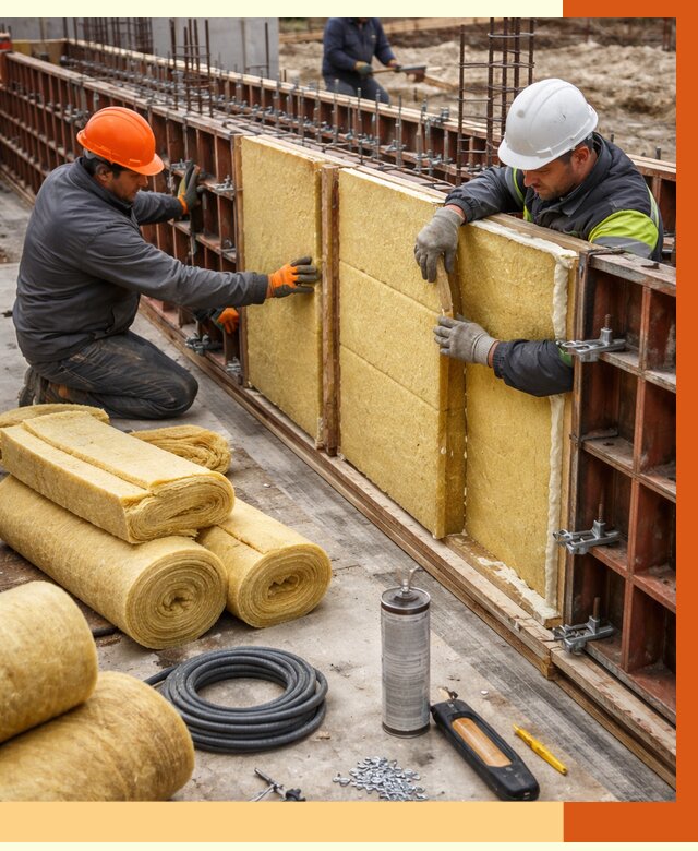 Теплоизоляция опалубки в Сегеже от 7492 руб. за м2 — услуги и монтаж | ТепломастерСгж