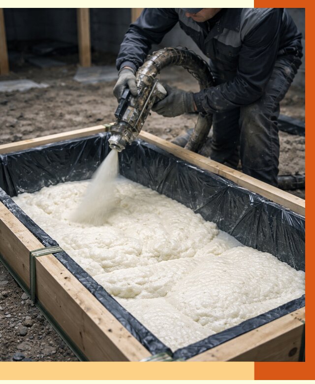 Заливка ППУ в формы в Сегеже от 2601 руб. — утепление форм под ключ | ТепломастерСгж