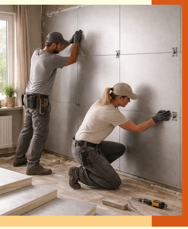 Утепление PIR панелями в Сегеже от 4370 руб. под ключ | ТепломастерСгж