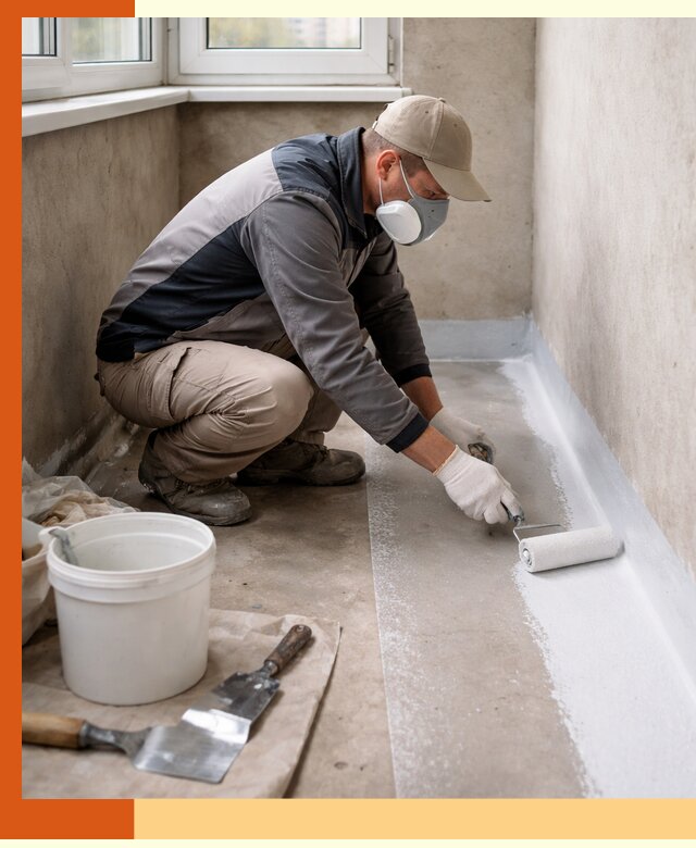 Утепление балкона жидкой теплоизоляцией в Сегеже