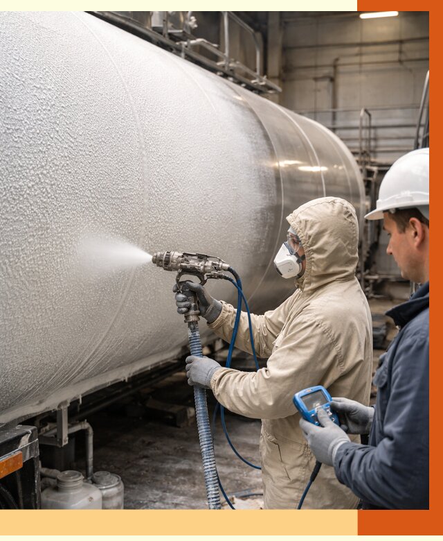 Утепление автоцистерны жидкой теплоизоляцией в Сегеже от 15087 руб. под ключ | ТепломастерСгж