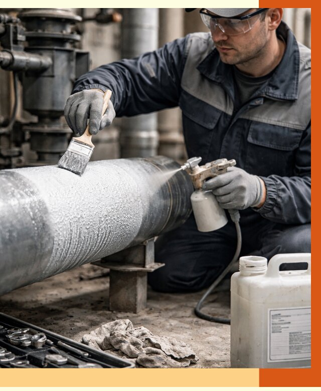 Утепление оборудования жидкой теплоизоляцией в Сегеже от 4682 руб. | ТепломастерСгж