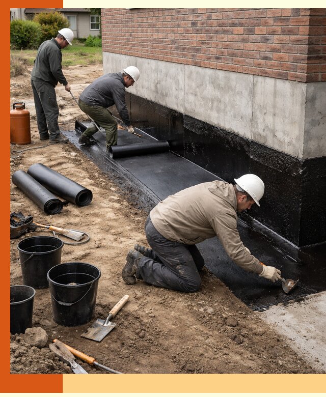 Гидроизоляция фундамента в Сегеже: надежная защита строений