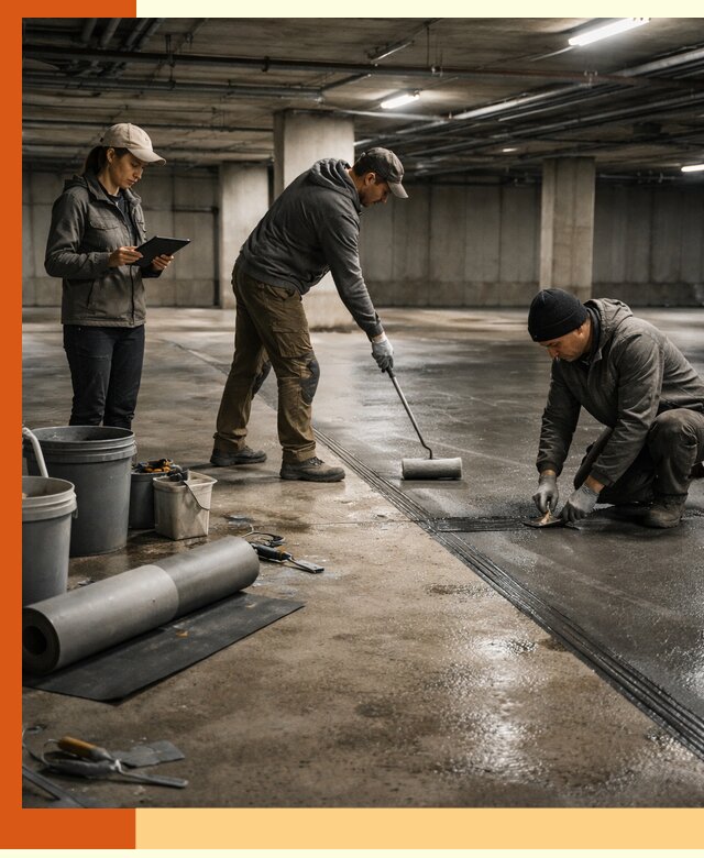 Гидроизоляция паркинга в Сегеже: качественная защита зданий