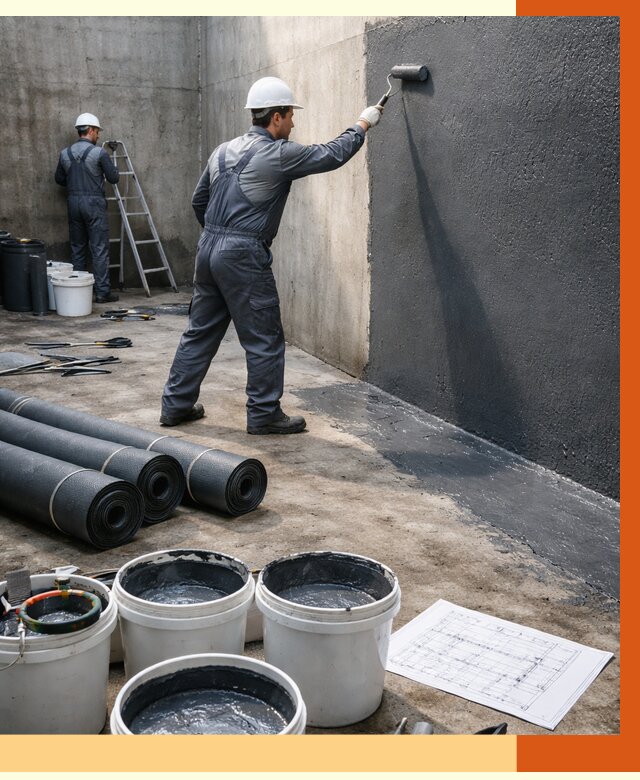 Гидроизоляция резервуара в Сегеже от 124860 руб. под ключ | ТепломастерСгж