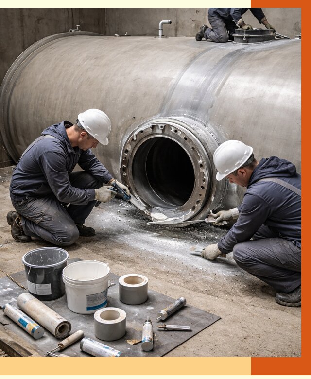 Гидроизоляция резервуара с топливом в Сегеже от 78038 руб. под ключ | ТепломастерСгж