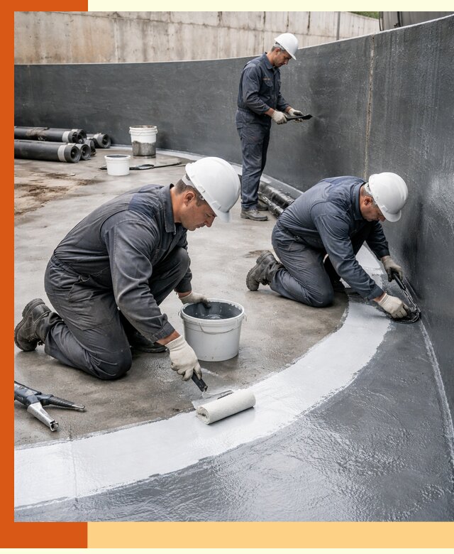 Гидроизоляция резервуара для топлива в Сегеже