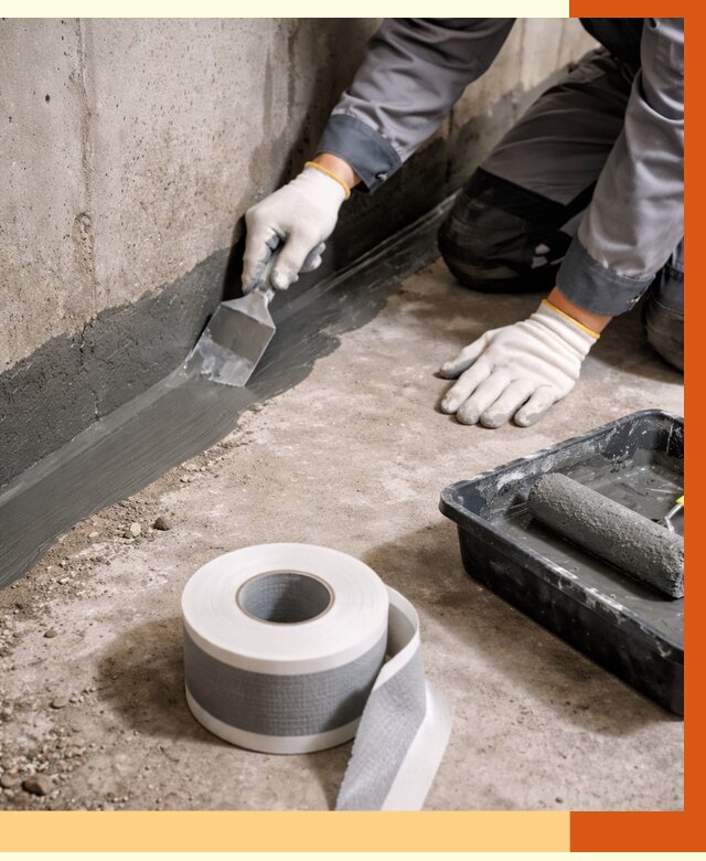 Гидроизоляция швов и герметизация стыков в Сегеже от 1301 руб. | ТепломастерСгж