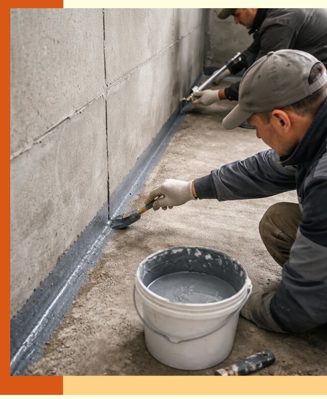 Гидроизоляция швов зданий и конструкций в Сегеже