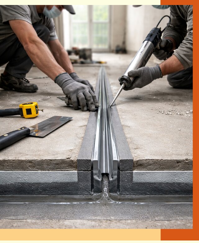 Гидроизоляция деформационного шва в Сегеже от 7804 руб. под ключ | ТепломастерСгж