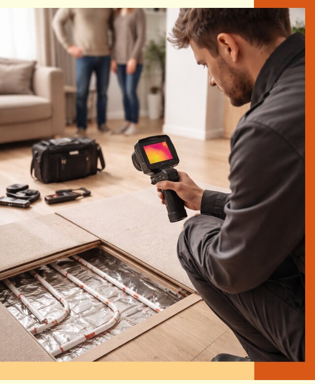 Тепловизионное обследование теплого пола в Сегеже от 4682 руб. — ТепломастерСгж