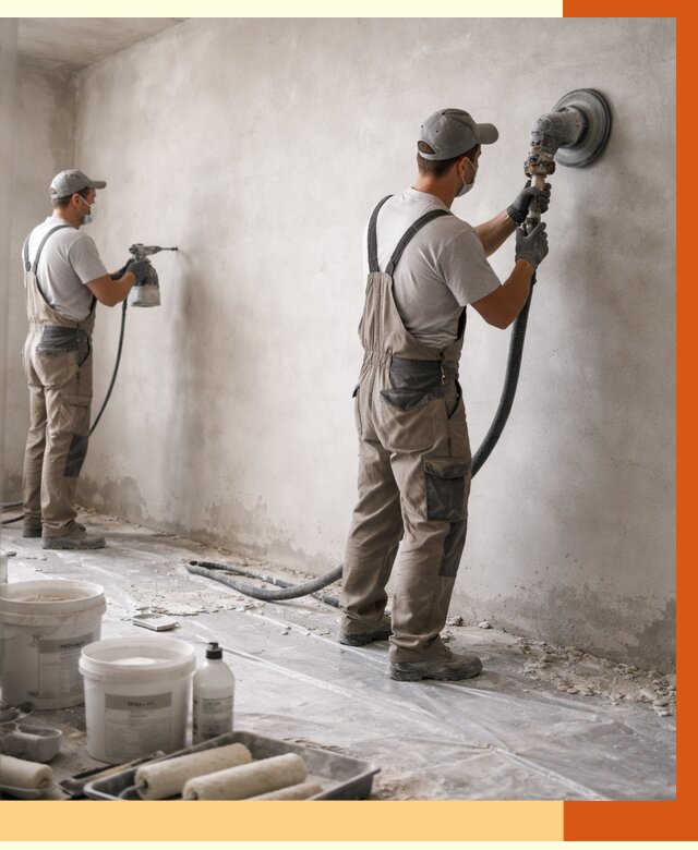 Подготовка поверхности под напыление в Сегеже от 1249 руб. — ТепломастерСгж