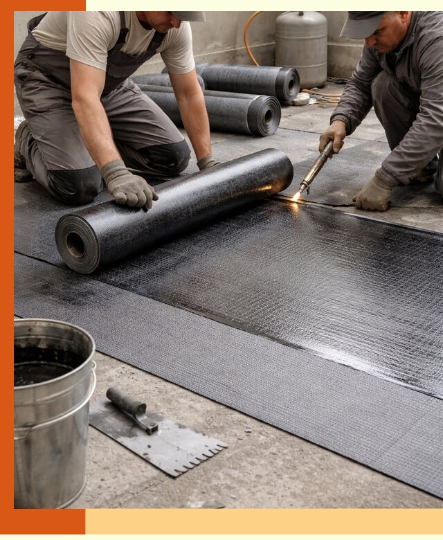 Монтаж гидроизоляционной мембраны в Сегеже для зданий и конструкций