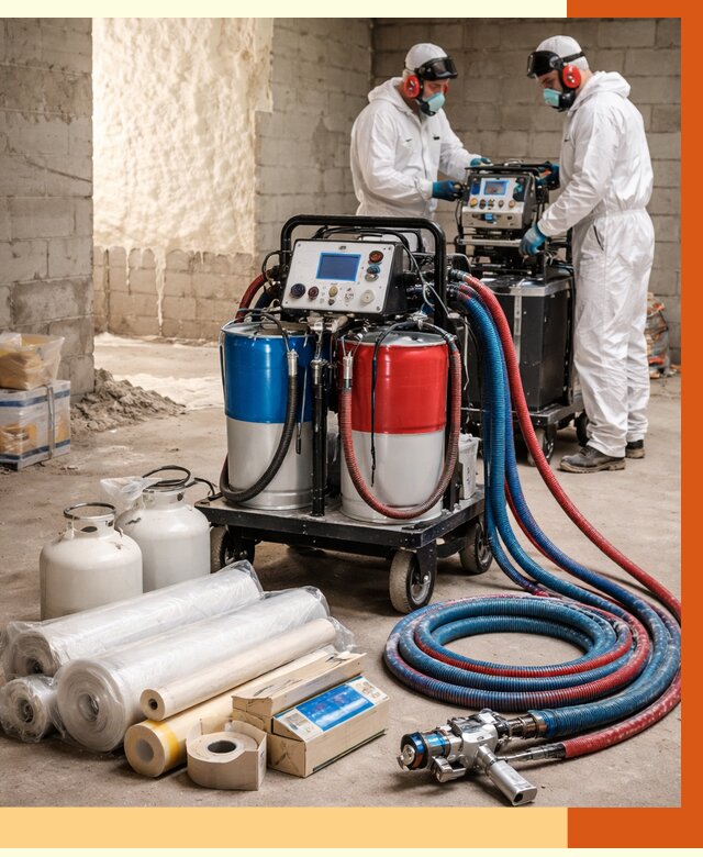 Аренда установки для напыления ППУ в Сегеже от 36418 руб. | ТепломастерСгж