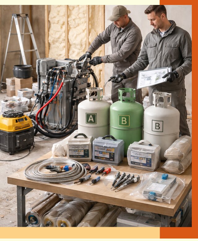 Продажа компонентов ППУ с консультацией в Сегеже от 4370 руб. | ТепломастерСгж